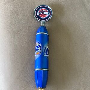 Vintage Detroit Pistons Miller Lite beer handle tap